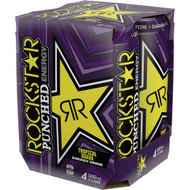 3 PACK OF Rockstar Energy Drink Guava Energy Drink 500ml x4 pack