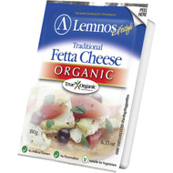 3 PACK OF Lemnos Organic Fetta Cheese 180g