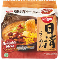 3 PACK OF Nissin Ramen Hokkaido Miso  5 pack