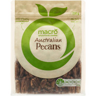3 PACK OF Macro Australian Pecans 250g