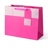 3 PACK OF Collage Large Pink Holographic Gift Bag