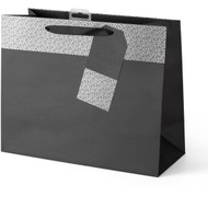 3 PACK OF Collage Large Black Holographic Gift Bag