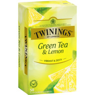 3 PACK OF Twinings Green Tea With Lemon Tea Bags 50 pack