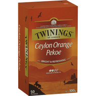 3 PACK OF Twinings Ceylon Orange Pekoe Tea Bags 50pk 100g