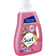 3 PACK OF Surf Front & Top Loader Laundry Liquid Detergent Tropical Lily 2l