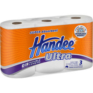3 PACK OF Handee Ultra Double Length Paper Towel 3 pack
