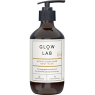 3 PACK OF Glow Lab Citrus & Bergamot Body Wash 400ml