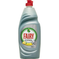 3 PACK OF Fairy Dishwashing Liquid Platinum Lemon 625ml