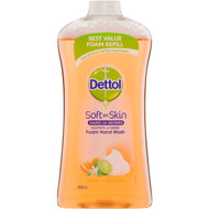 3 PACK OF Dettol Handwash Lime And Orange Blossom Refill 900ml