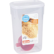 3 PACK OF Decor Tellfresh Storer Oblong Tall 1.75l