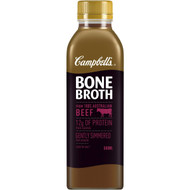 3 PACK OF Campbell's Bone Broth Beef 500ml