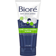 3 PACK OF Biore Facial Scrub Pore Unclogging 141g