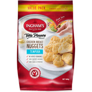 3 PACK OF Ingham's Tempura Chicken Breast Nuggets 600g