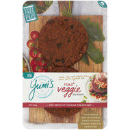3 PACK OF Yumi's Roasted Veggie Burger  250g