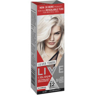 3 PACK OF Schwarzkopf Live Colour Silver Toner 75ml