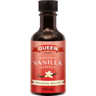 3 PACK OF Queen Organic Vanilla Essence 100ml