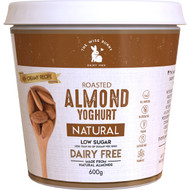 3 PACK OF Wise Bunny Almond Yoghurt Natural 600g