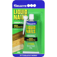 3 PACK OF Selleys Adhesive Liquid Nails 100g