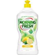 3 PACK OF Morning Fresh Dishwashing Liquid Lemon Super Strength 900ml