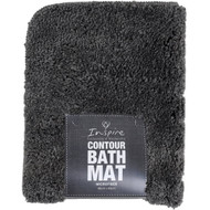 3 PACK OF Inspire Microfibre Contour Mat 48x48cm Assorted