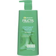 3 PACK OF Garnier Fructis Coconut Water Shampoo Shampoo 850ml