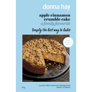 3 PACK OF Donna Hay Apple Cinnamon Crumble Cake Gluten Free Mix 530g