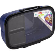 3 PACK OF Decor Go Lunch Box Divided 2.7l