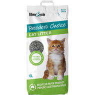 3 PACK OF Breeders Choice Paper Cat Litter 6l