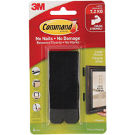 3 PACK OF 3m Command Picture Hanging Strips Large Black