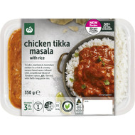 3 PACK OF WW Chicken Tikka Masala With Rice 350g