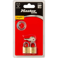 3 PACK OF Master Lock Padlock Economy 2 pack