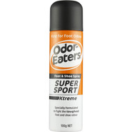 3 PACK OF Odor Eaters Shoe Care Super Sport Foot & Shoe Spray 100g