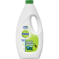 3 PACK OF Dettol Antibacterial Laundry Rinse Sanitiser Fresh 1.25l