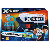 3 PACK OF Zuru Xshot Excel Kickback 8 Darts