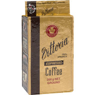 3 PACK OF Vittoria Espresso Ground Coffee 200g