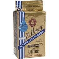 3 PACK OF Vittoria Decaffeinated Ground Coffee Espresso 200g