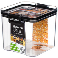 3 PACK OF Sistema Klip It Tritan Canister Square 700ml