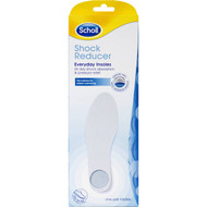 3 PACK OF Scholl Shock Reducer Shoe Base Insoles