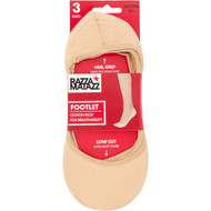 3 PACK OF Razzamatazz Footlet Ast 3pk 8 To 11 3 pack