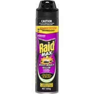 3 PACK OF Raid Max Insect Spray 300g