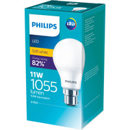 3 PACK OF Philips Led 10.5w 1055 Lumen Warm Bc