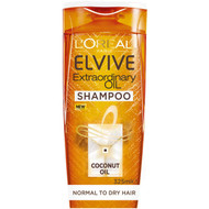 3 PACK OF L'oreal Paris Elvive Coconut Oil Shampoo 325ml