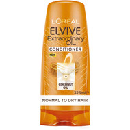 3 PACK OF L'oreal Paris Elvive Coconut Oil Conditioner 325ml