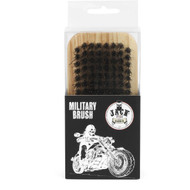 3 PACK OF Jack The Barber Military Hair & Beard Brush