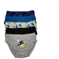 3 PACK OF For Kids Boys Briefs Size 3-4 5 pack