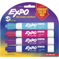 3 PACK OF Expo Dry Erase Markers Vibrant Color Mix 4 pack