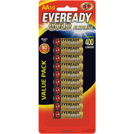 3 PACK OF Eveready Gold Aa Batteries 10 pack