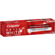3 PACK OF Colgate Optic White Sparkling White Teeth Whitening Toothpaste 140g