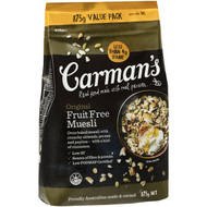 3 PACK OF Carman's Muesli Original 875g