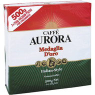 3 PACK OF Caffe Aurora Ground Coffee Italian Style 2 pack